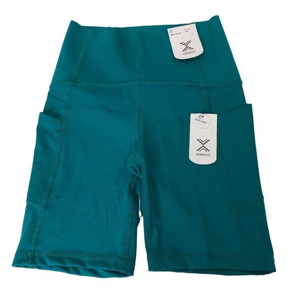 XERSION HI RISE‎ ANTI ODOR BIKE  SHORTS SZ S - Picture 1 of 5